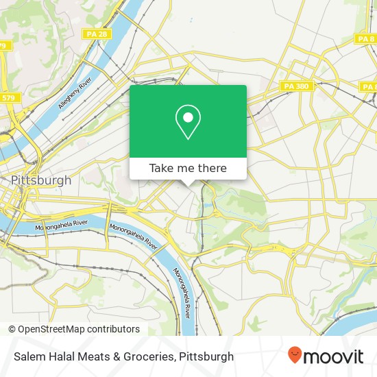 Salem Halal Meats & Groceries map