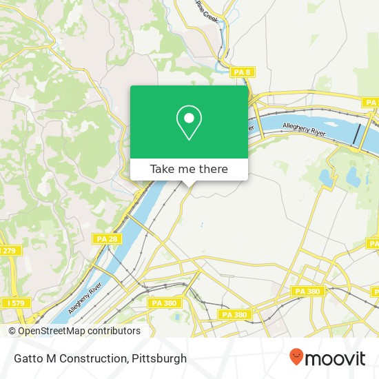 Gatto M Construction map