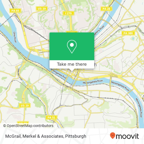 Mapa de McGrail, Merkel & Associates