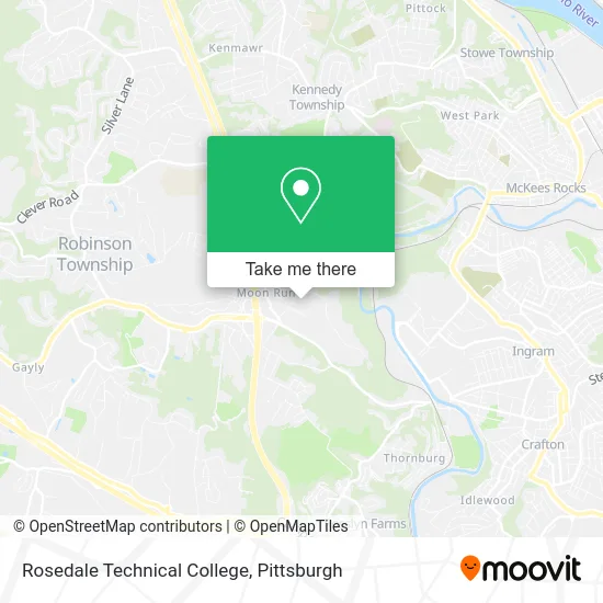 Rosedale Technical College map