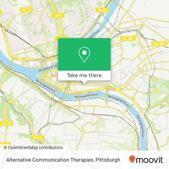 Mapa de Alternative Communication Therapies