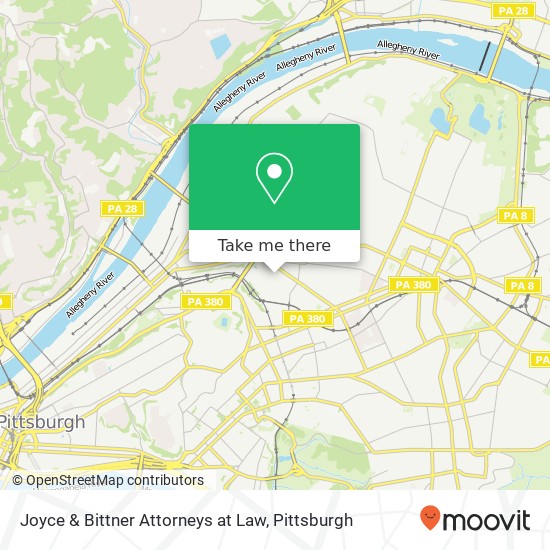 Mapa de Joyce & Bittner Attorneys at Law