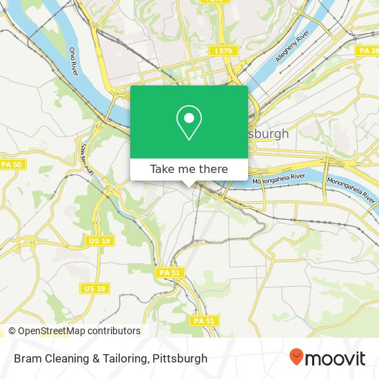 Mapa de Bram Cleaning & Tailoring
