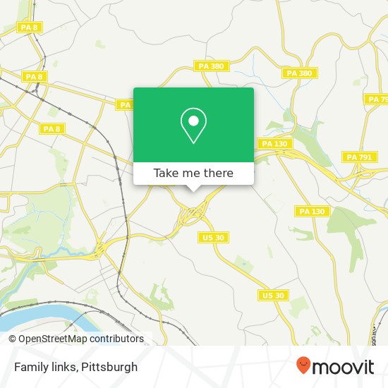 Family links map