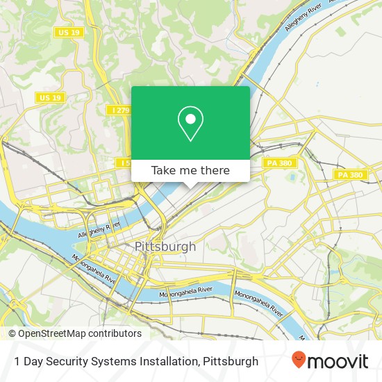 Mapa de 1 Day Security Systems Installation