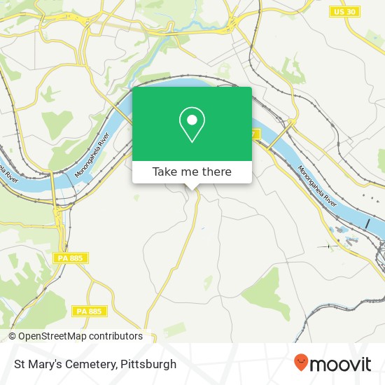 Mapa de St Mary's Cemetery