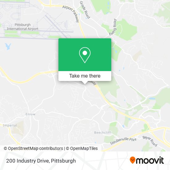 Mapa de 200 Industry Drive