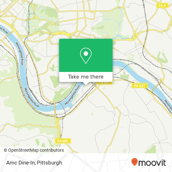 Amc Dine-In map