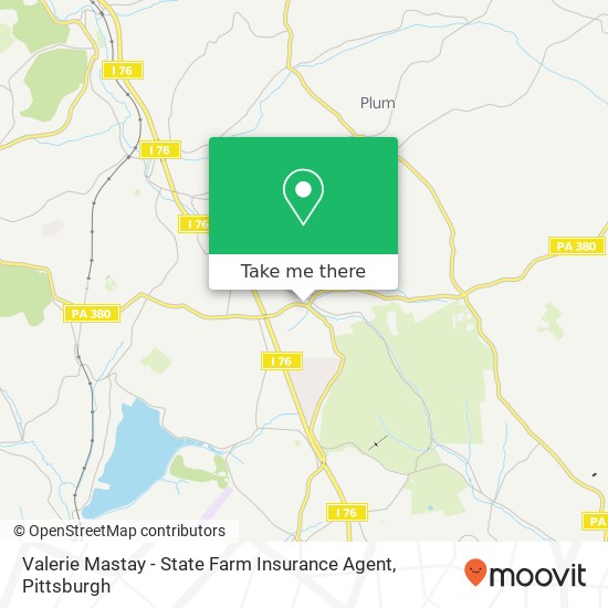 Valerie Mastay - State Farm Insurance Agent map