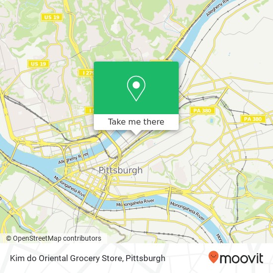 Kim do Oriental Grocery Store map