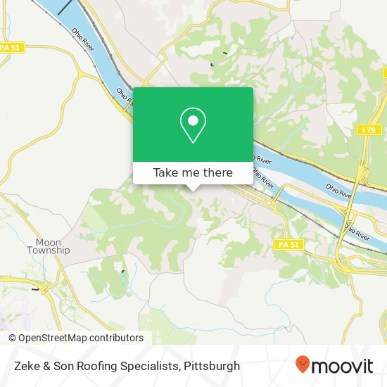 Zeke & Son Roofing Specialists map