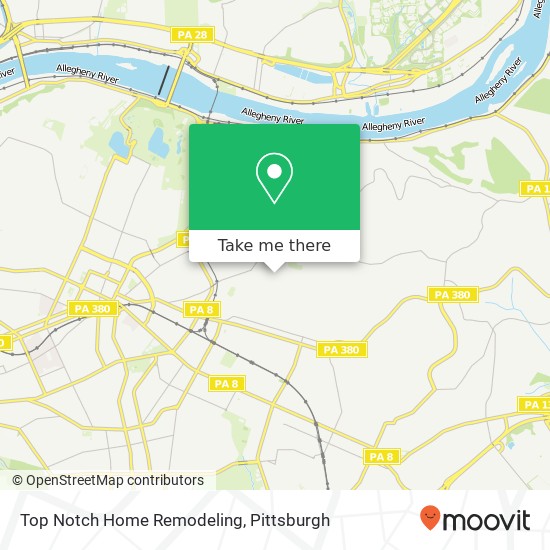 Mapa de Top Notch Home Remodeling