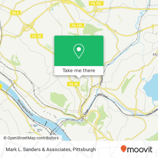 Mapa de Mark L. Sanders & Associates