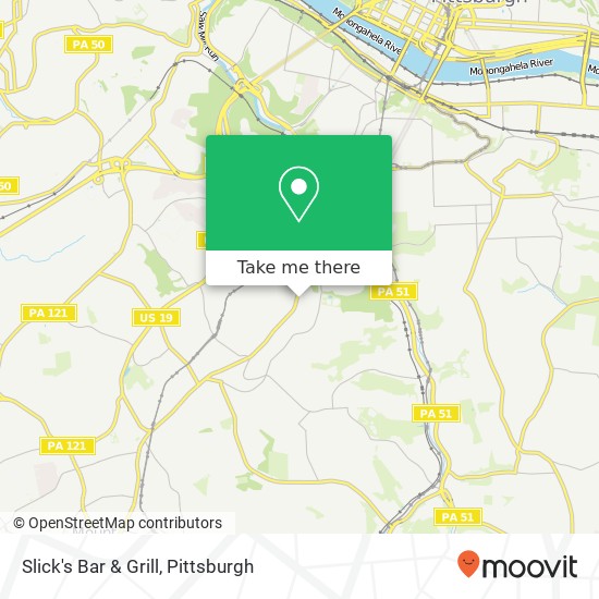 Slick's Bar & Grill map