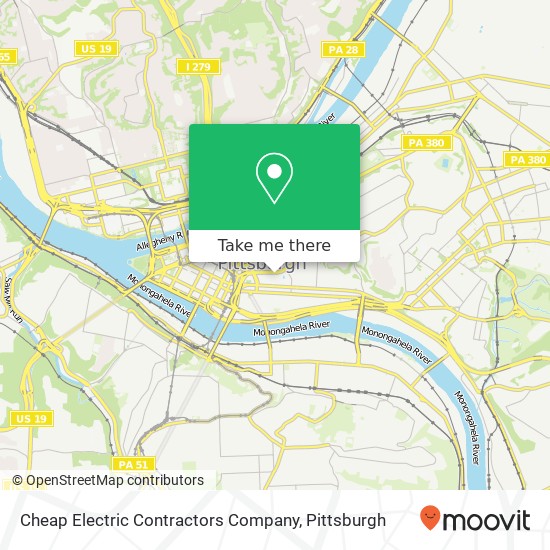 Cheap Electric Contractors Company map