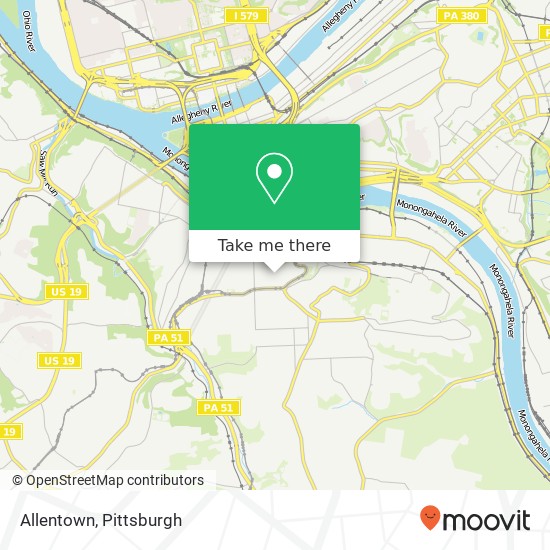 Allentown map