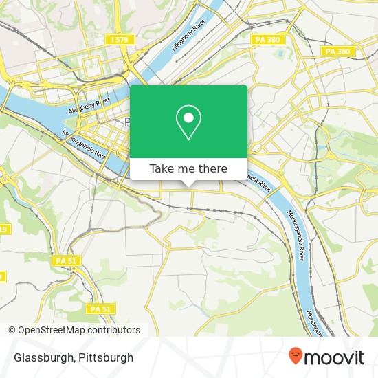 Glassburgh map