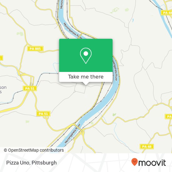 Mapa de Pizza Uno