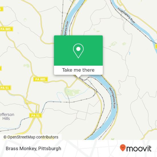 Brass Monkey, 428 N State St Clairton, PA 15025 map