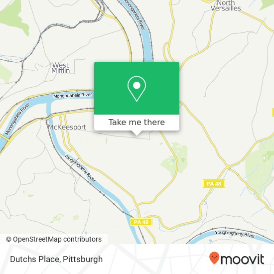 Dutchs Place map