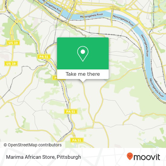 Marima African Store, 1209 Brownsville Rd Pittsburgh, PA 15210 map
