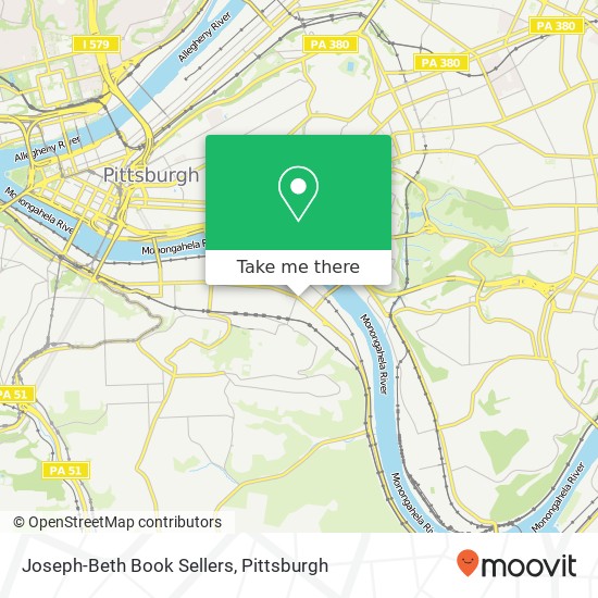 Mapa de Joseph-Beth Book Sellers
