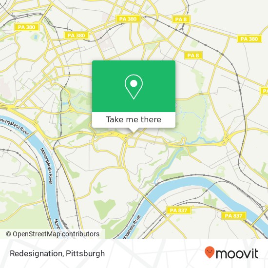 Redesignation, 2633 Murray Ave Pittsburgh, PA 15217 map