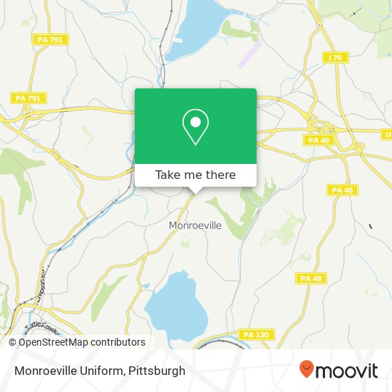 Monroeville Uniform, 2526 Monroeville Blvd Monroeville, PA 15146 map