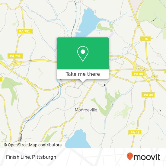 Finish Line, 200 Mall Blvd Monroeville, PA 15146 map