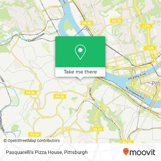 Mapa de Pasquarelli's Pizza House