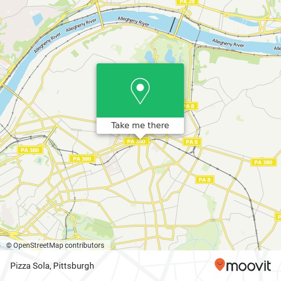 Pizza Sola, 6004 Penn Cir S Pittsburgh, PA 15206 map