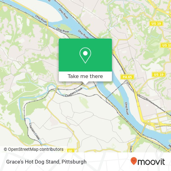 Grace's Hot Dog Stand, 506 Chartiers Ave McKees Rocks, PA 15136 map