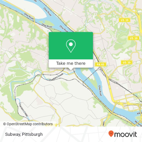 Subway, 112 Chartiers Ave McKees Rocks, PA 15136 map