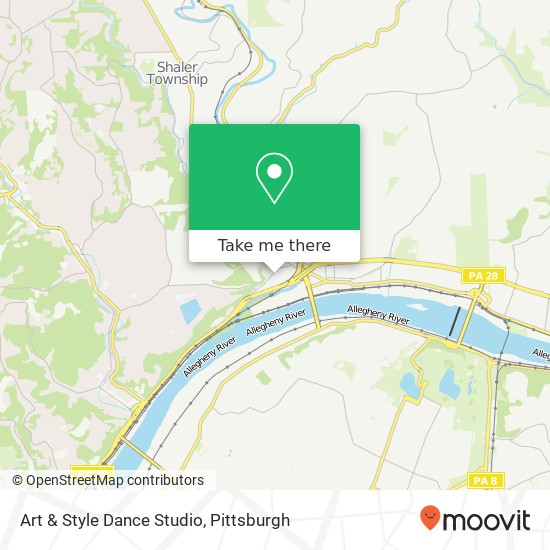 Art & Style Dance Studio, 318 Butler St Pittsburgh, PA 15223 map