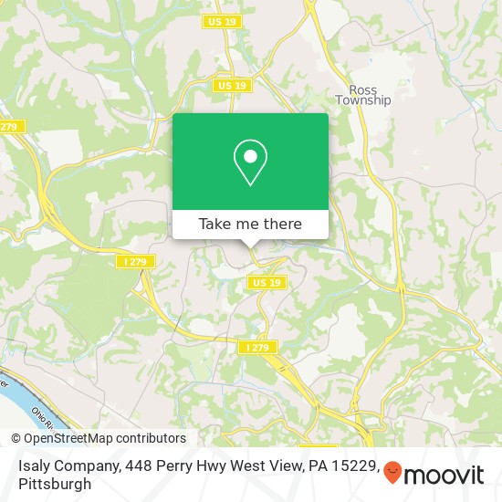 Isaly Company, 448 Perry Hwy West View, PA 15229 map