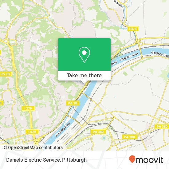 Mapa de Daniels Electric Service