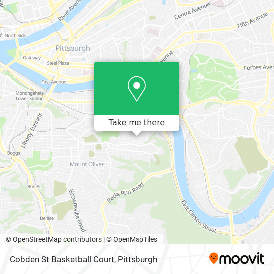 Cobden St Basketball Court map