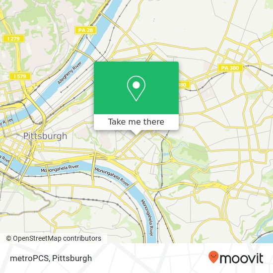 metroPCS map