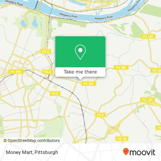 Money Mart map