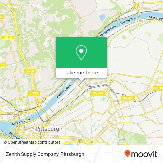 Mapa de Zenith Supply Company