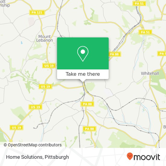 Home Solutions map