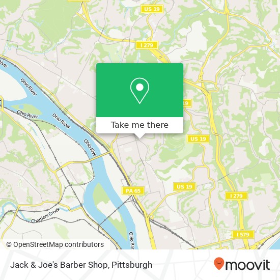 Jack & Joe's Barber Shop map