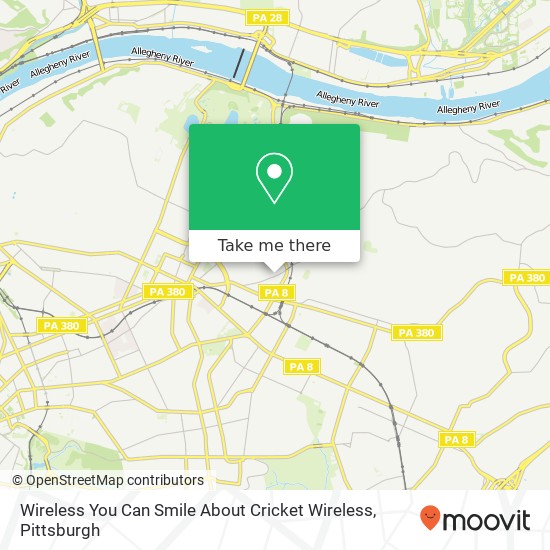 Wireless You Can Smile About Cricket Wireless map