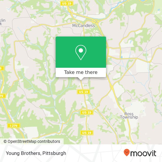 Young Brothers map