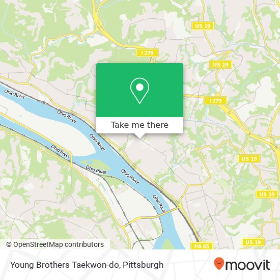 Young Brothers Taekwon-do map