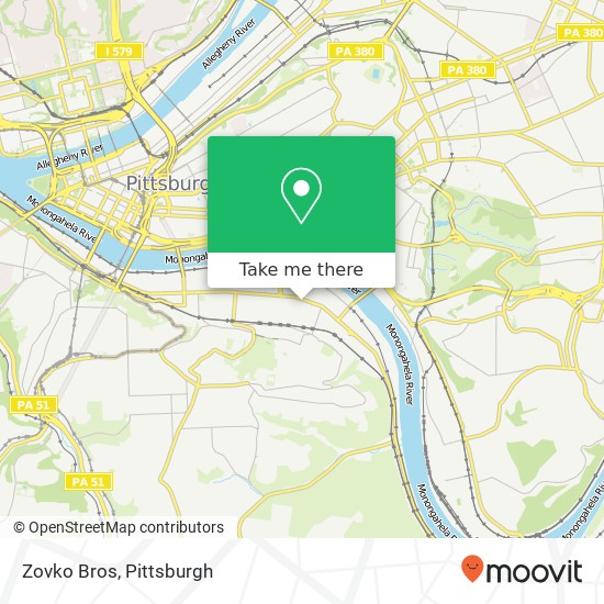 Zovko Bros map