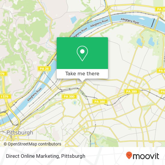 Direct Online Marketing map