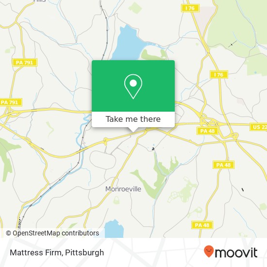 Mapa de Mattress Firm