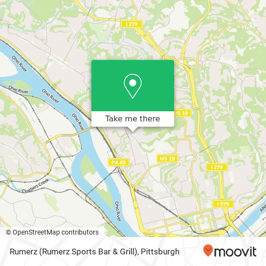 Mapa de Rumerz (Rumerz Sports Bar & Grill)