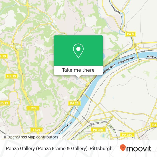 Mapa de Panza Gallery (Panza Frame & Gallery)